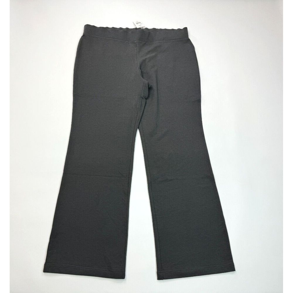 J Jill Pure Affinity Pull-On Wide-Leg Pants Women L NWT Stretch Elastic waist